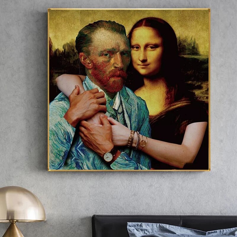 "Mona Lisa en Vincent van Gogh"