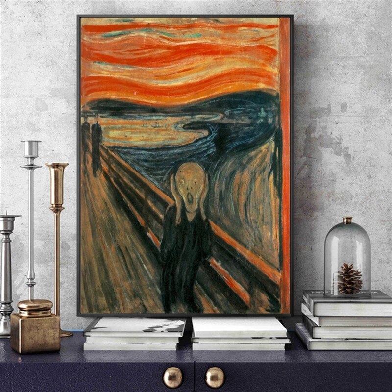 Edvard Munch "De schreeuw"