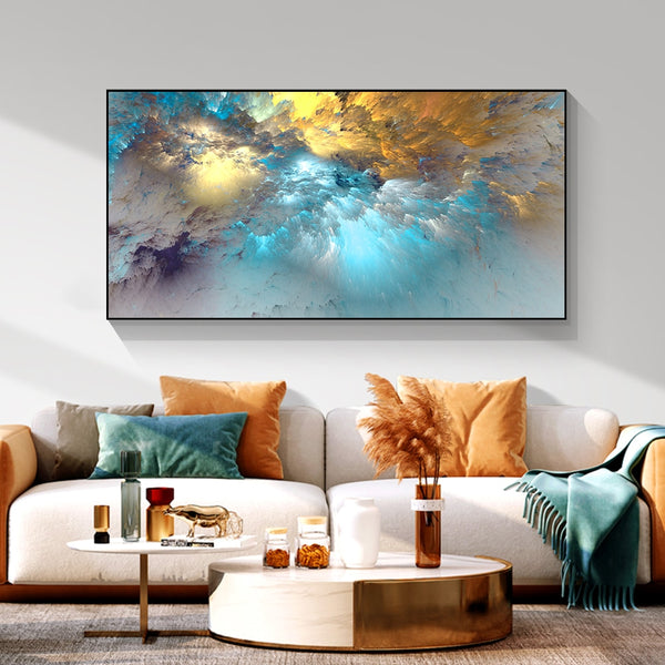 speciale wolken canvasdoek schilderij poster