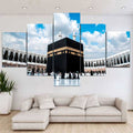 Mekka - Moskee - Canvas Schilderij - hadj Schilderij - Bedevaart ramadan