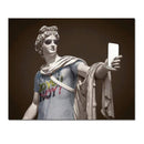 Sculptures Gekleed als Hipsters in Canvasdoek 20x25cm Korting